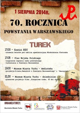 70. rocznica Powstania Warszawskiego - Foto: www.miastoturek.pl
