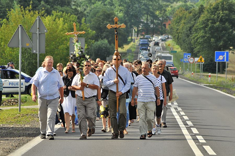 Odpust w Galewie przyciągnął tłumy wiernych - foto: M. Derucki