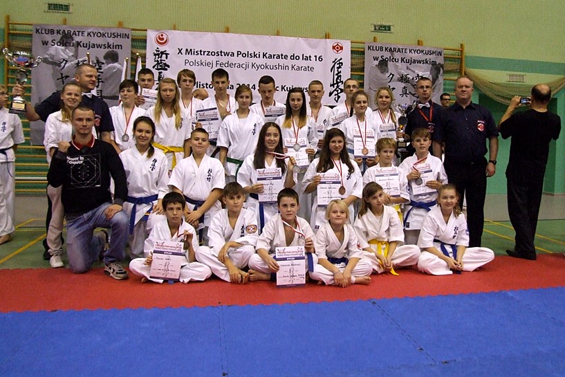 Walczyli podczas Mistrzostw Polski Juniorów Kyokushin Karate