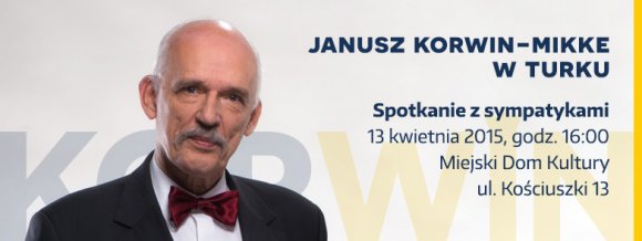 Janusz Korwin-Mikke w Turku