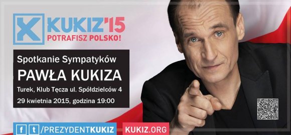 Spotkanie sympatyków Pawła Kukiza 