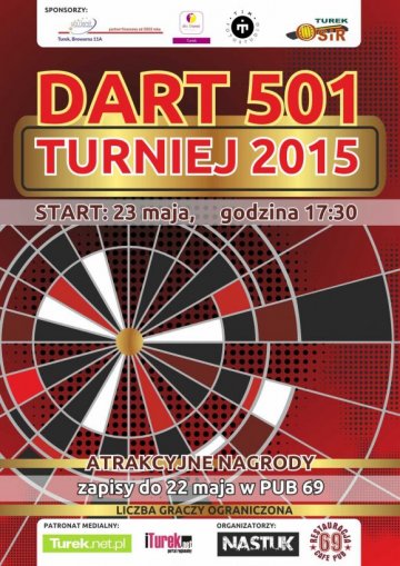 Zagraj w Turnieju Dart 501