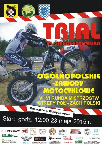 Motocyklowy Trial w Russocicach już w sobotę