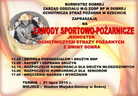 Zawody Sportowo-Pożarnicze w Dobrej