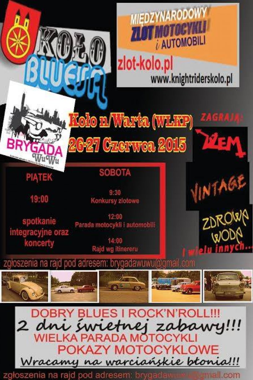 Koło Bluesa i Zlot motocyklowy 2015