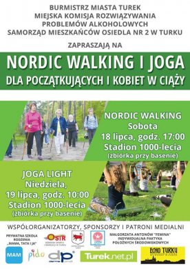 Zajęcia z Nordic Walking i Jogi