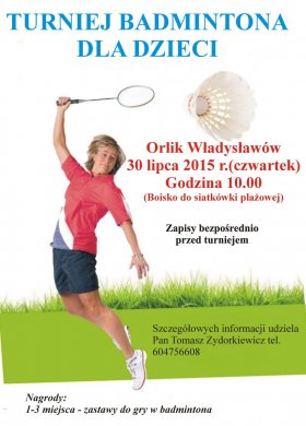 Turniej Badmintona