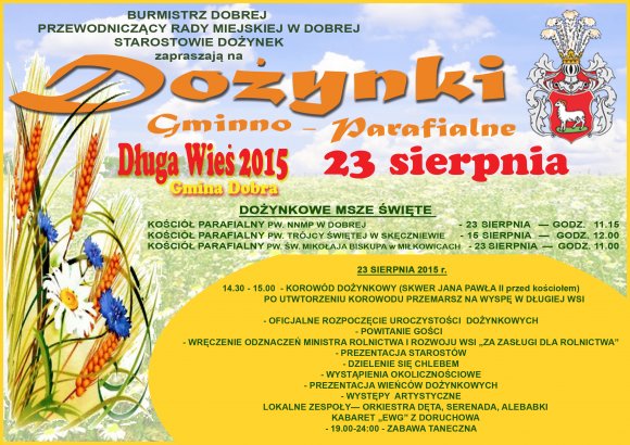 Dożynki Gminno-Parafialne