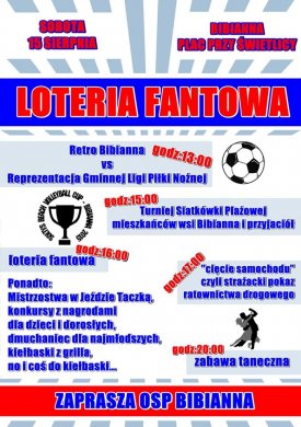 Loteria Fantowa w Bibiannie