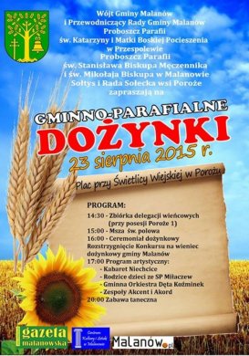 Malanów: Gminno-Parafialne Dożynki