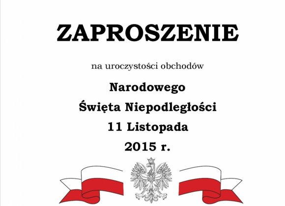 Uroczystości 11 Listopada