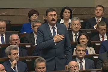 Wideo: Oto debiut R. Bartosika w Sejmie. Poseł...
