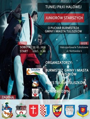 Turniej Piłki Halowej Juniorów Starszych w Tuliszkowie