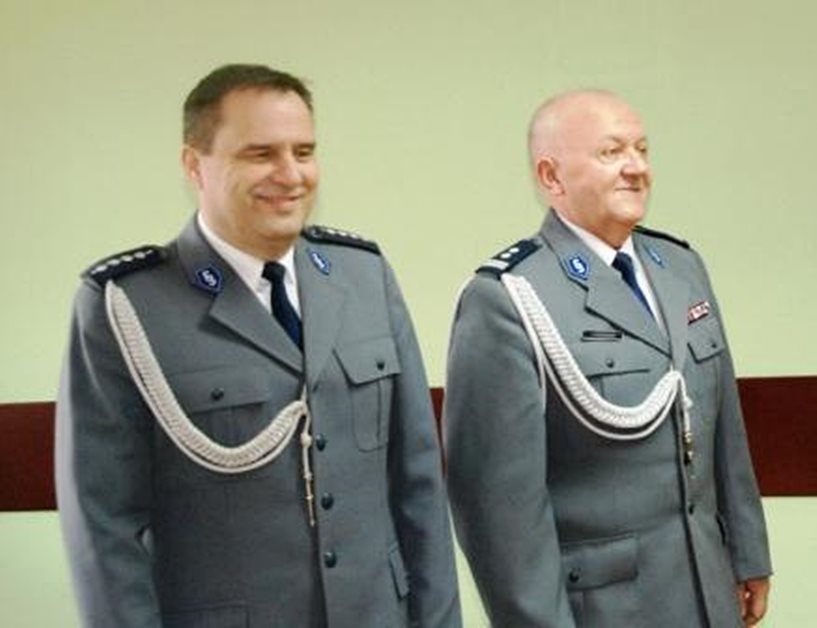 Policjanci pożegnali B. Kaczorowskiego i J. Wodzińskiego