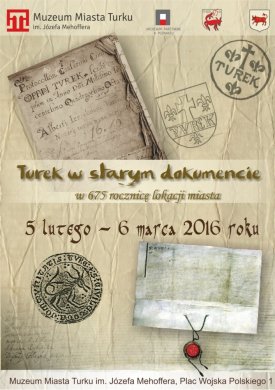 Wystawa „Turek w starym dokumencie”