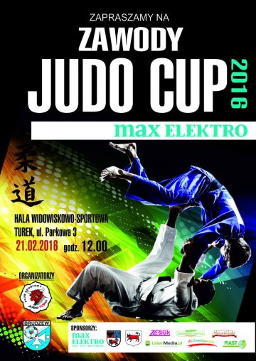 Max Elektro Judo Cup 2016 już w niedzielę!