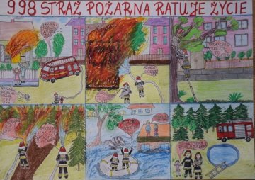 Tak namalowani strażaków i ich pracę - Anna Iciaszek