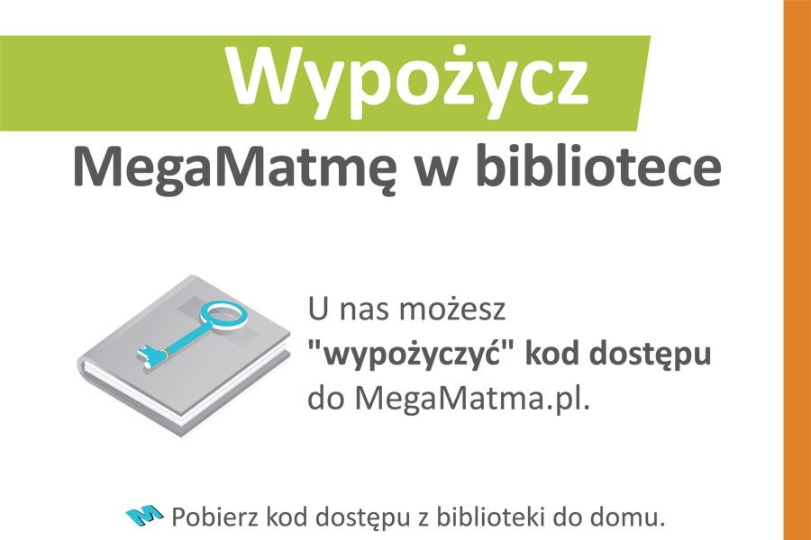 MegaMatma - bezpłatne kody w bibliotece