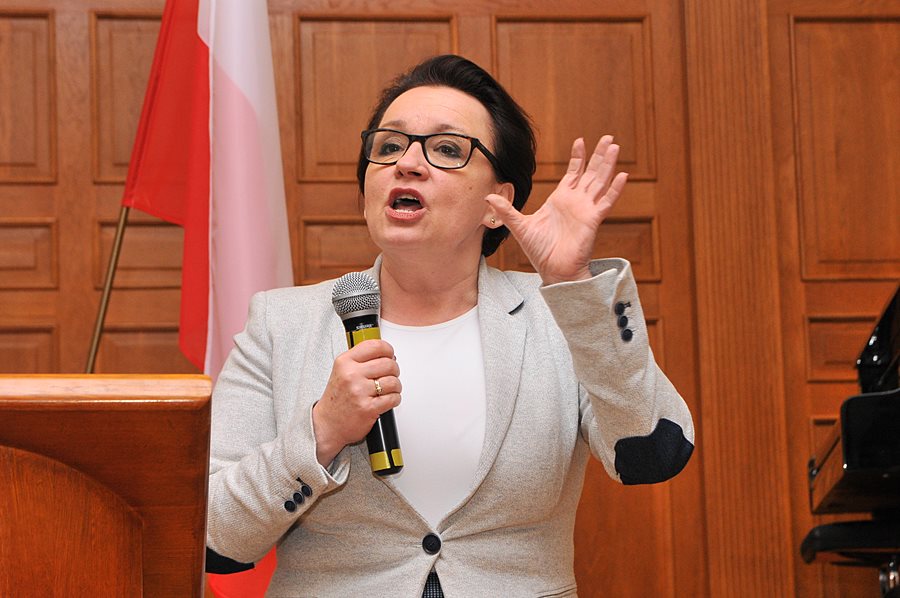 Wideo: O edukacji z minister Zalewską - foto: M. Derucki