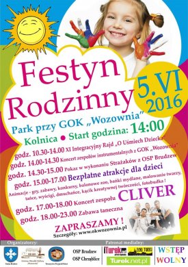 Festyn Rodzinny i koncert grupy CLIVER
