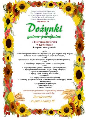 Dożynki-Gminno-Parafialne w Kawęczynie