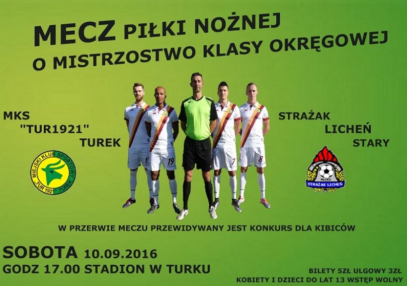 MKS Tur 1921 Turek vs Strażak Licheń Stary