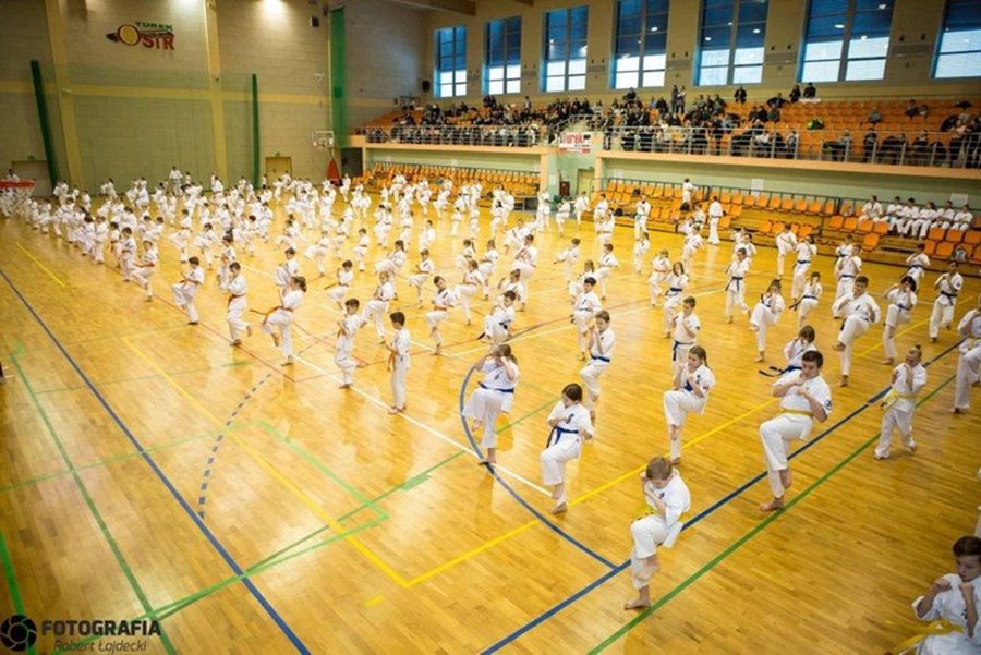 Zawodnicy karate stanęli przed egzaminem  - Foto: Fotografia Robert Łajdecki
