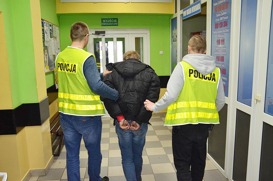 Kryminalni z Tuliszkowa zatrzymali włamywacza recydywistę - foto: materiał KPP Turek