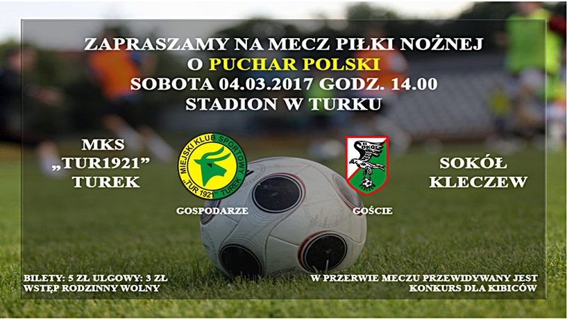 Puchar Polski: MKS Tur 1921 Turek vs Sokół Kleczew