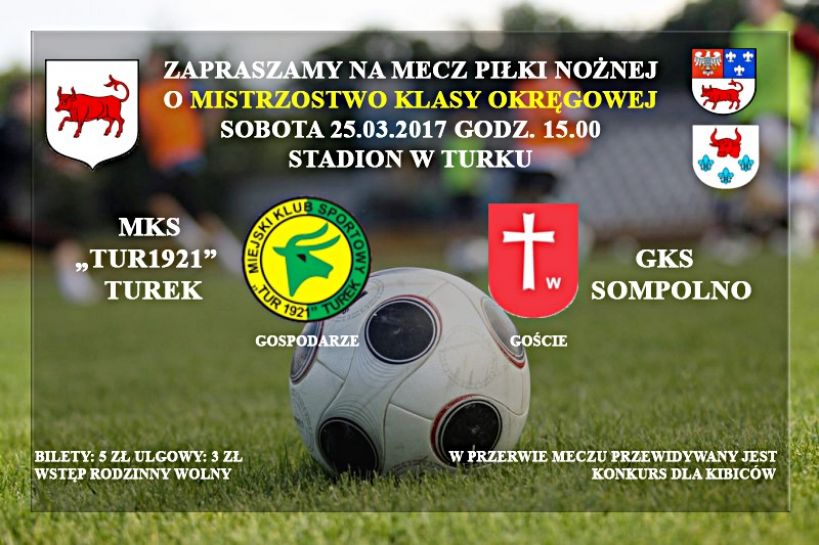 MKS Tur 1921 Turek vs GKS Sompolno