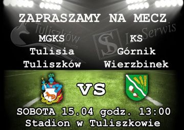 Tulisia Tuliszków vs Górnik Wierzbinek