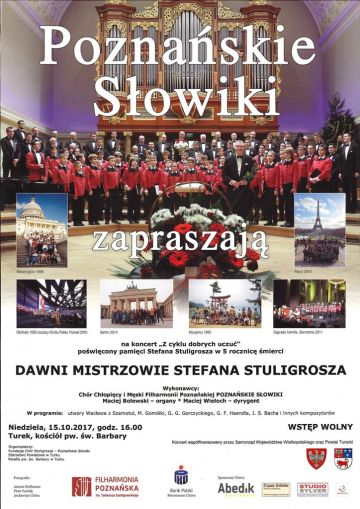 Koncert Poznańskich Słowików już w niedzielę