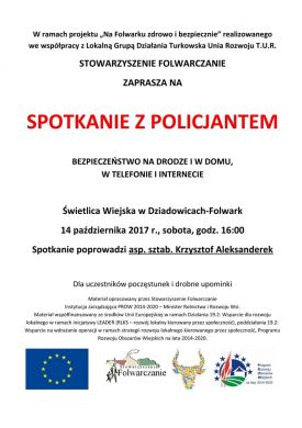 Spotkanie z policjantem 