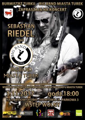 Koncert: Sebastian Riedel & Big Band Miasta Turek