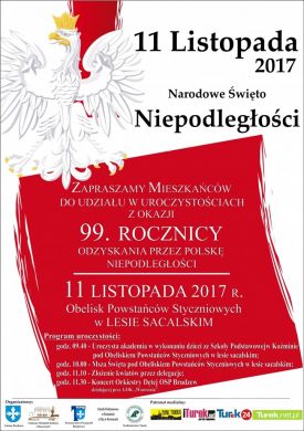 99. rocznica Narodowego Święta Niepodległości w gm. Brudzew