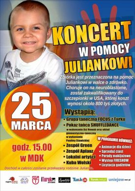 Koncert w Pomocy Juliankowi