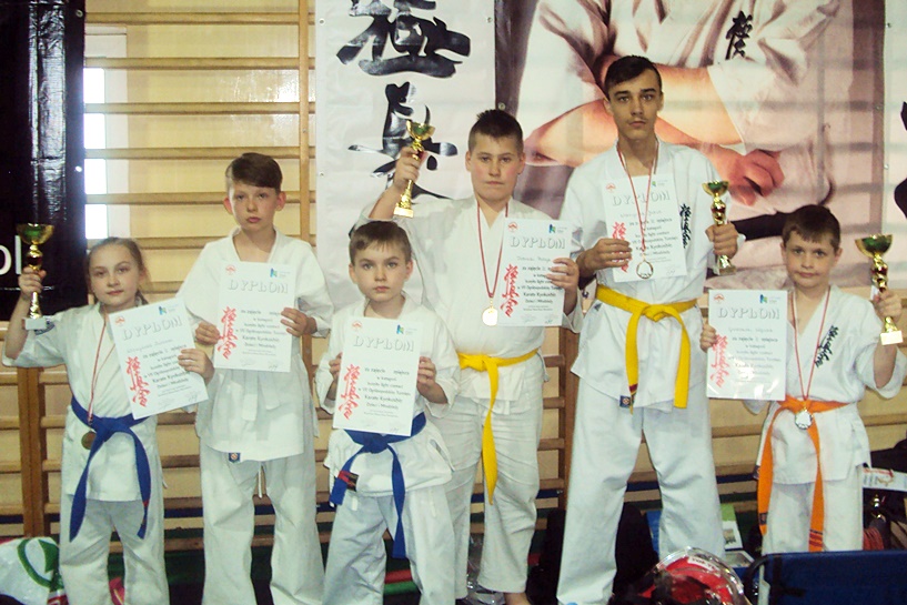 Zdobyli 4 medale podczas  VII Ogólnopolskiego Turnieju Karate Kyokushin