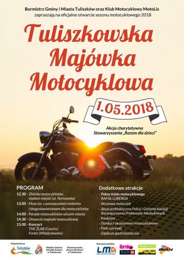 Dajmy szansę Kacprowi podczas II Tuliszkowskiej Majówki Motocyklowej - foto: A. Wszędybył