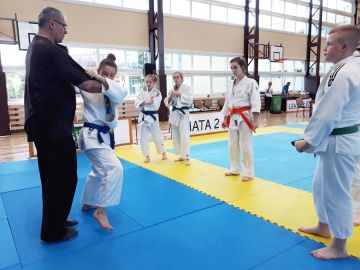 Judocy na turnieju w Obornikach Śląskich