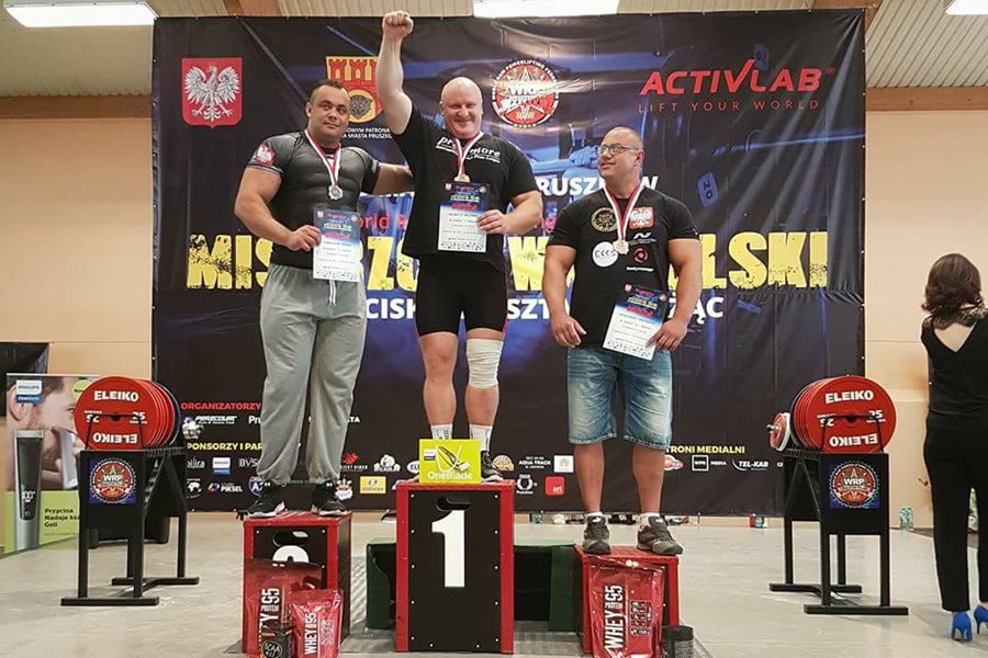 Turkowski Tytan w formie. Fornalczyk wycisnął 240 kg na Mistrzostwach Polski - foto: www.facebook.com/kondzioactivlab/