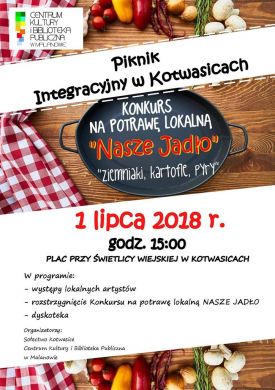 Konkurs na Potrawę Lokalną Nasze Jadło w Kotwasicach