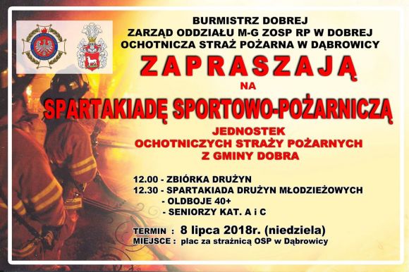 Spartakiada Sportowo-Pożarnicza w Dąbrowicy