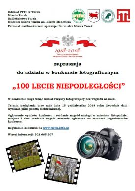 Konkurs fotograficzny 100-lecie Niepodległości