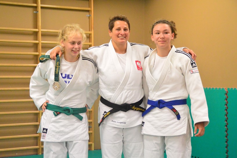 Tuliszków: Judocy trenowali z Mistrzynią. Aneta Szczepańska wyjaśniła, jak sięga się po medale - foto: Arkadiusz Wszędybył
