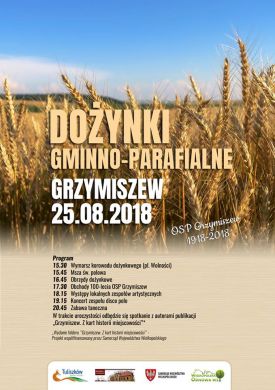 Dożynki Gminno-Parafialne w Grzymiszewie