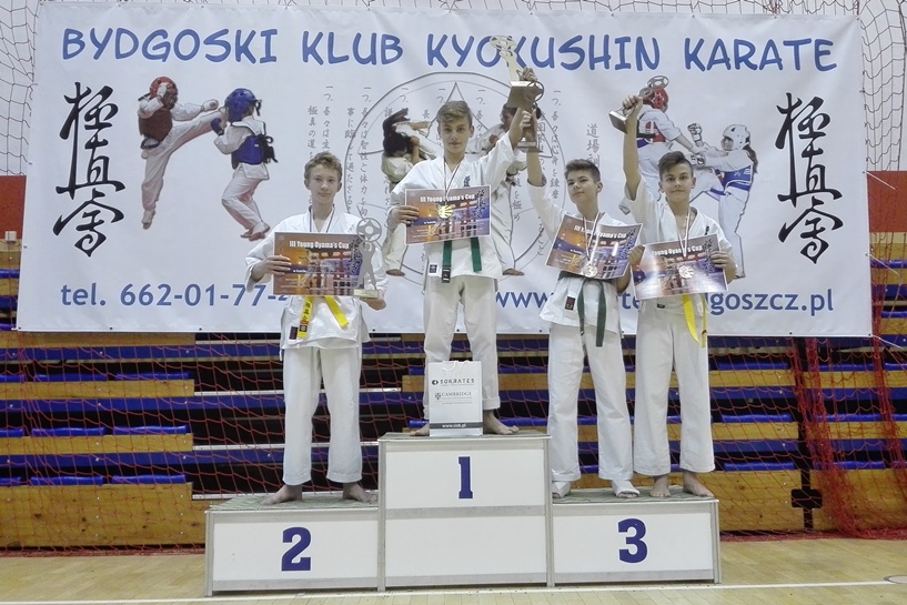 Zdobyli medale podczas Ogólnopolskiego Turnieju Kyokushin Karate