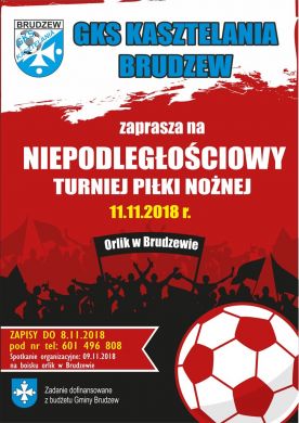 Niepodległościowy Turniej Piłki Nożnej w Brudzewie