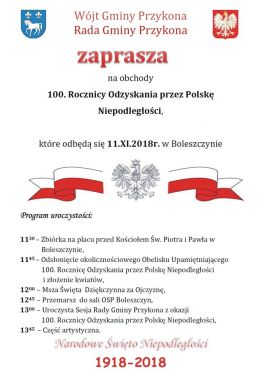100. Rocznica Odzyskania Niepodległości w Boleszczynie