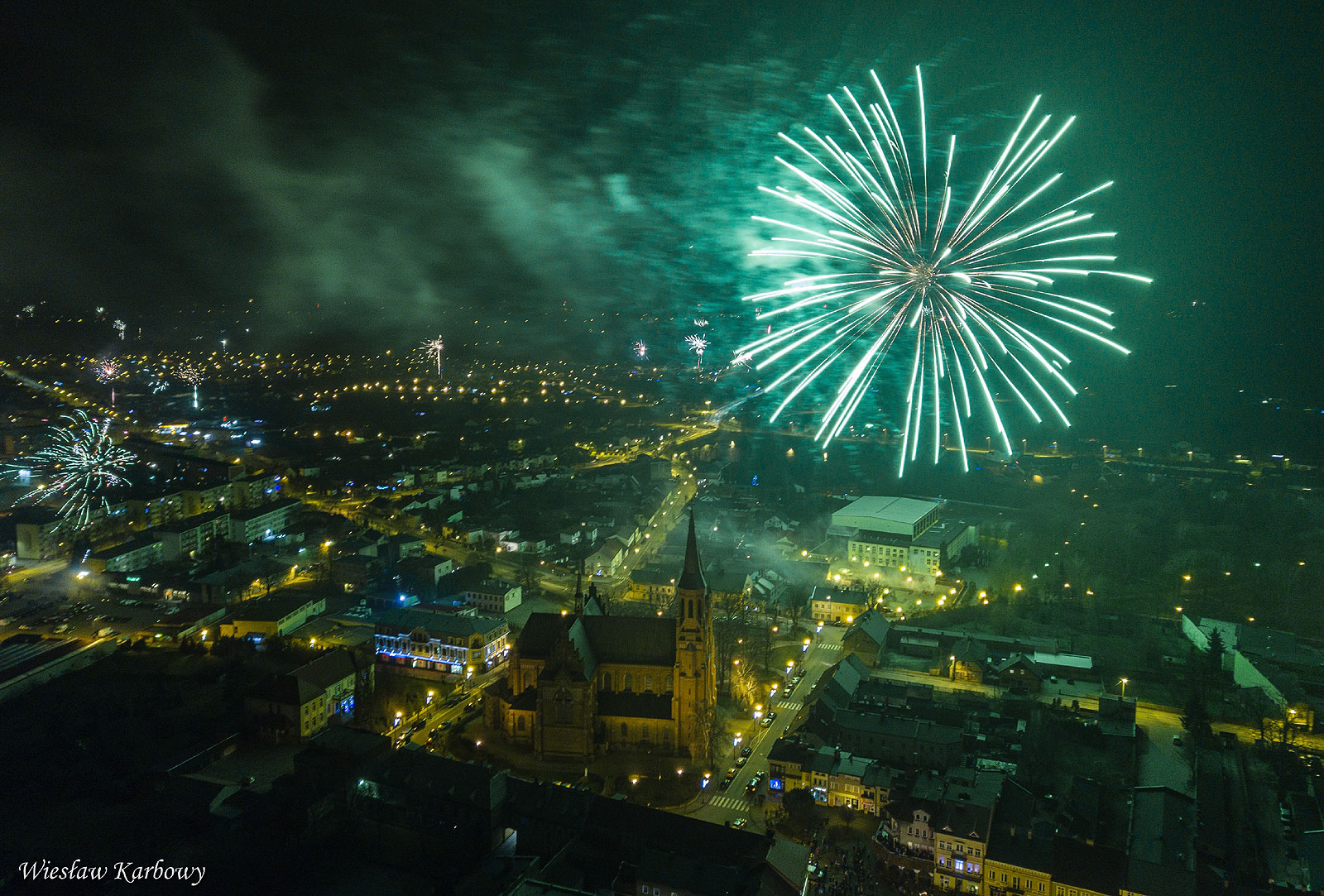 Powitali Nowy Rok 2019 z Szymonem Chodynieckim - foto: Wiesław Karbowy