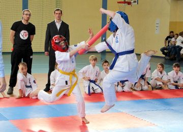 Młodzi karatecy rywalizowali w kata i soft-kijach